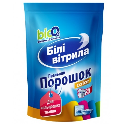 Пральний порошок Білі Вітрила для кольорового автомат 400г