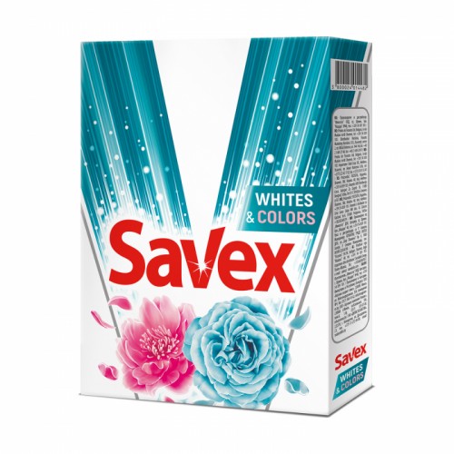 Пральний порошок Savex Whites&Colors автомат 400г