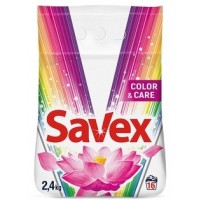 Пральний порошок Savex Color&Care автомат 2,4кг