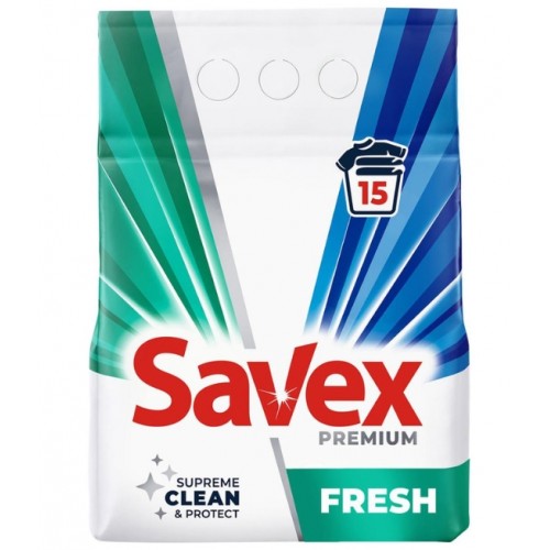 Пральний порошок Savex Premium FRESH 2,25кг