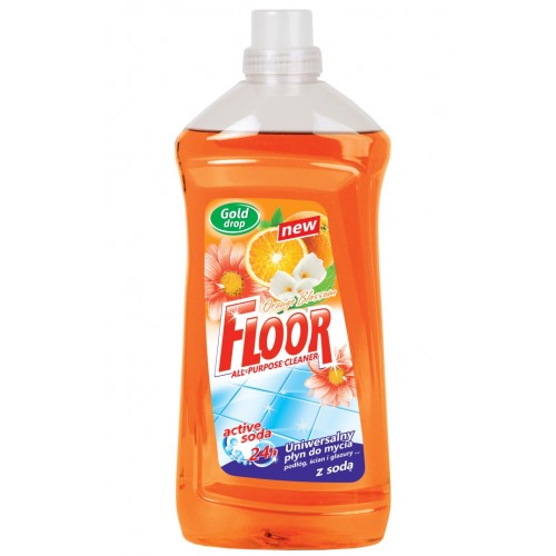 Універсальний засіб для підлоги Gold Drop Апельсиновий цвіт 1.5л