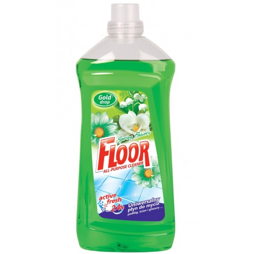 Універсальний засіб для підлоги Gold Drop Весняні квіти 1.5л