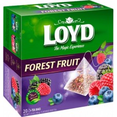 Чай фруктовий Loyd лісові ягоди в пірамідках 20шт
