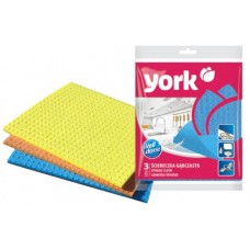 Серветка прорезинена York 17,5*15,5см (3шт)
