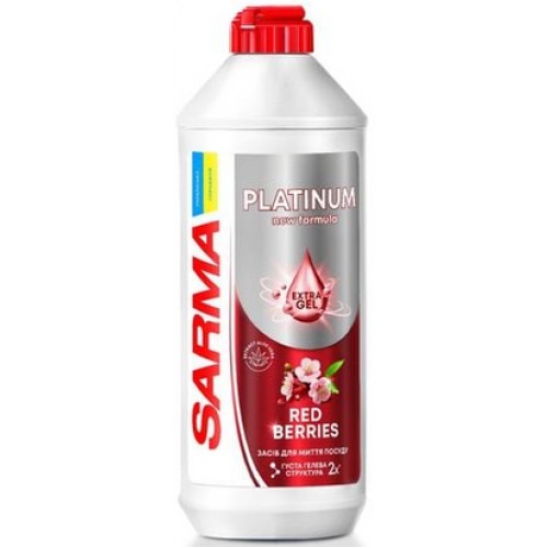 Гель для миття посуду Sarma Platinum Red Berries 500мл