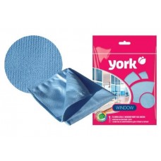 Серветка для скла York мікрофібра 30*30см