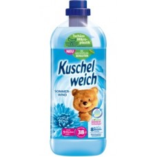 04344 Кондиціонер для білизни Kuschelweich Літній вітер (СИНІЙ) 1л (38пр) 12шт/ящ