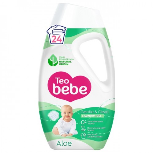 Гель для прання дитячих речей Teo Bebe Aloe 1,08л