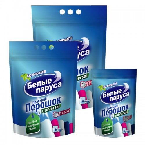 Пральний порошок Білі Вітрила Універсальний 6кг