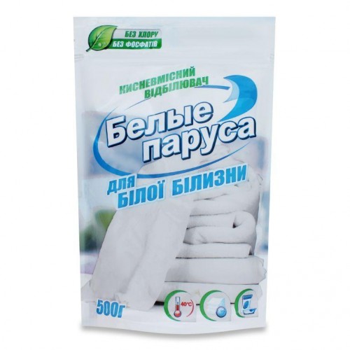 Відбілювач для тканин Білі Вітрила 500г