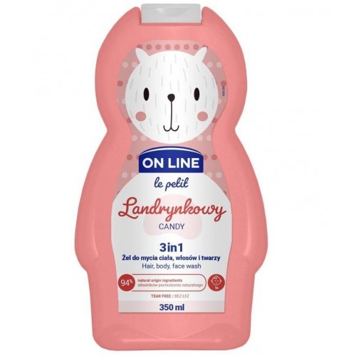 On Line Candi 3в1 дитячий шампунь 350мл