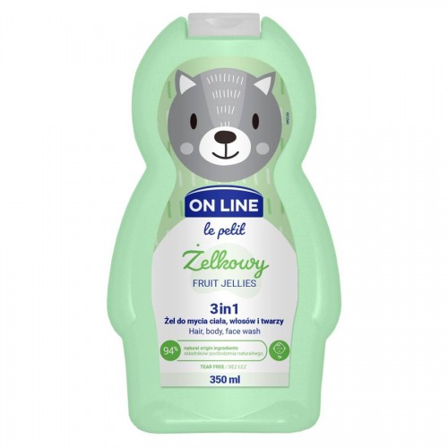 On Line Fruit jellies 3в1 дитячий шампунь 350мл