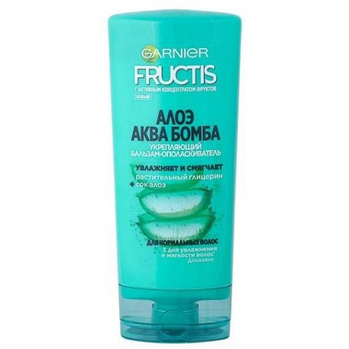 Бальзам-ополіскувач Garnier Fructis Алоє аква бомба 200мл