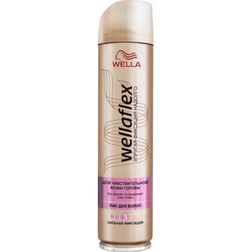 Лак для волосся Wellaflex Для чутливої шкіри голови (3) 250мл