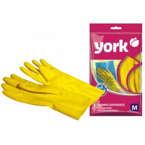 York Рукавиці гумові M (1 пара)