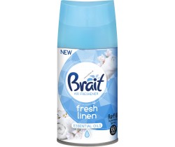 Brait Зміний балон до автоматичного освіжувача Fresh linen 250мл