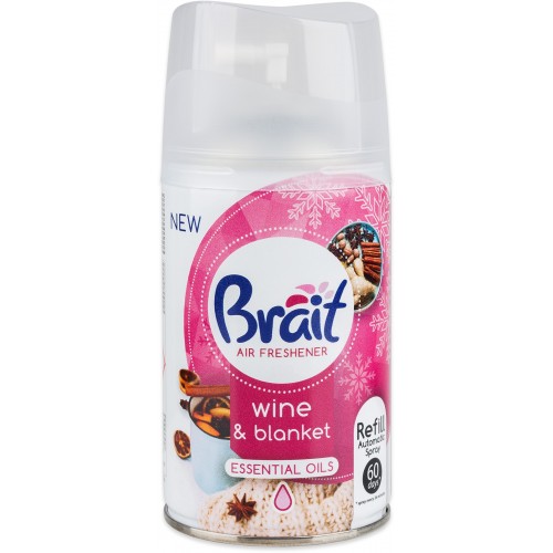 Brait Зміний балон до автоматичного освіжувача Wine & Blanket 250мл