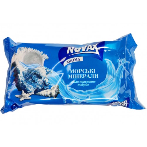 Туалетне мило Novax Aroma Морські мінерали 140г