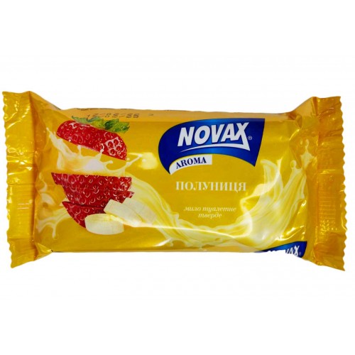 Туалетне мило Novax Aroma Полуниця 140г