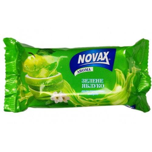 Туалетне мило Novax Aroma Зелене яблуко 140г
