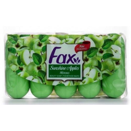Туалетне мило Fax яблуко екопак 5*75