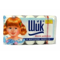 Туалетне мило дитяче Шик крем екопак 5*75