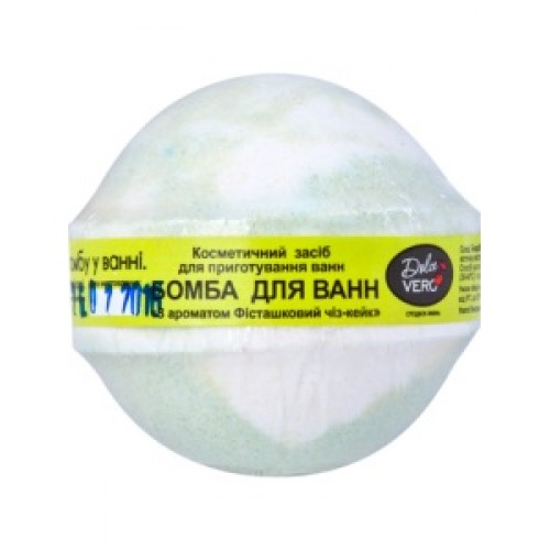 Бомба для ванн Dolce Vero фісташковий чіз-кейк 75 г