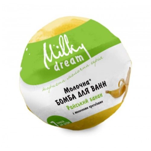 Бомба для ванн Milky Dream райський банан 100 г