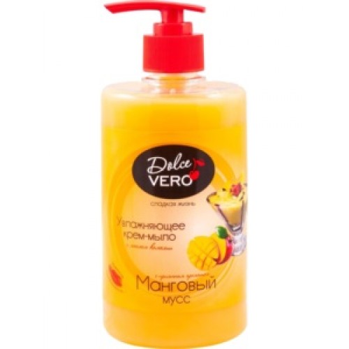 Мило з дозатором Dolce Vero манговий мус 500 мл