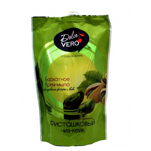 Мило Dolce Vero фісташковий чіз-кейк doy-pack 500 мл