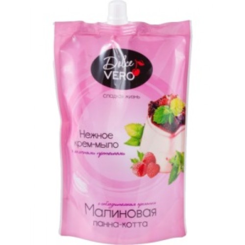 Мило Dolce Vero малинова панна-кота doy-pack 500 мл