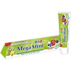 Дитяча зубна паста Mega Mint Лісові Ягоди 3+ років 50мл