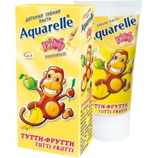 Дитяча зубна паста Aquarelle Kids Тутті-фрутті 3+ років 50мл