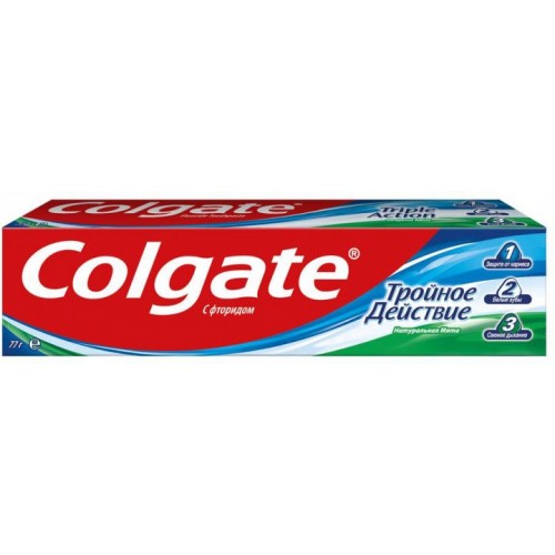 Зубна паста Colgate Tripple Active 50мл
