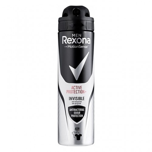 Rexona Антиперспірант Антибактеріальний та невидимий на чорному і білому 150мл