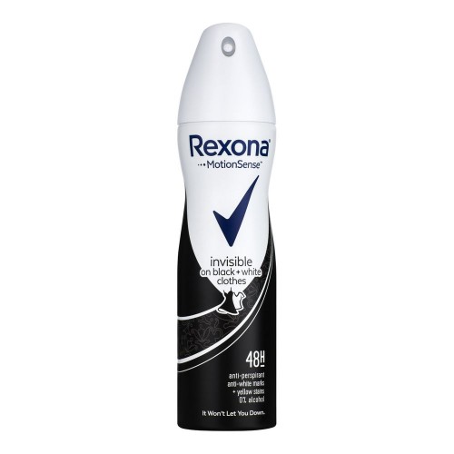 Rexona Антиперспірант Антибактеріальна невидима на чорному та білому
