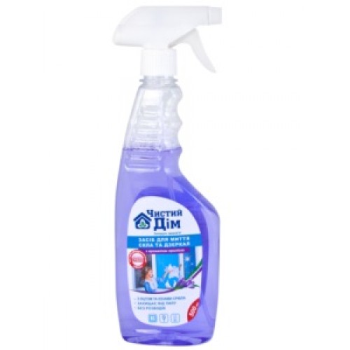 Чистий дім для миття скла спрей пролісок