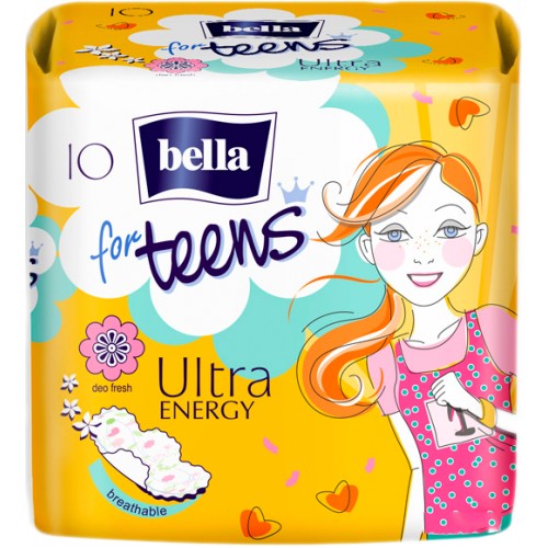 Прокладки Bella Teens Ultra Energi 10шт