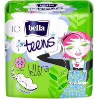 Прокладки Bella teens ultra relax deo green tea 10шт