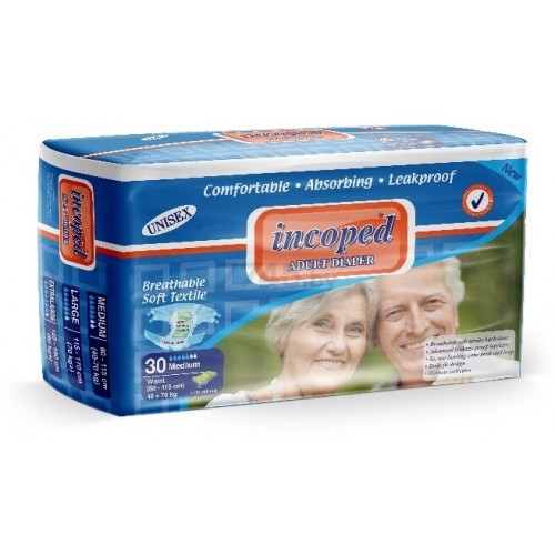 Підгузники для дорослих Incoped M (40-70кг) 30шт