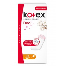 Щоденні прокладки Kotex Normal 56шт