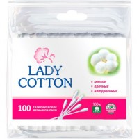 Ватні палички Lady Cotton 100шт