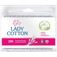 Ватні палички Lady Cotton 200шт