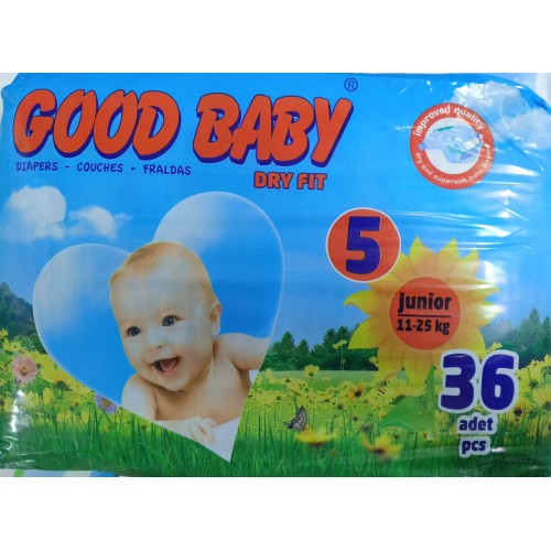 Підгузники Good Baby Junior №5 36шт (11-25кг) 