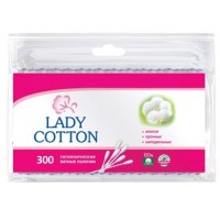 Ватні палички Lady Cotton 300шт