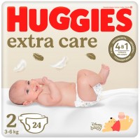 Підгузники дитячі Huggies extar care №2 3-6кг 24шт
