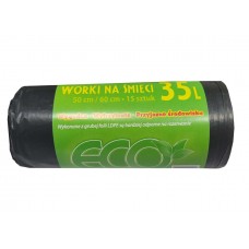 Мішки для сміття ECO 35л (15шт)