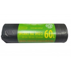 Мішки для сміття ECO 60л (10шт) міцні