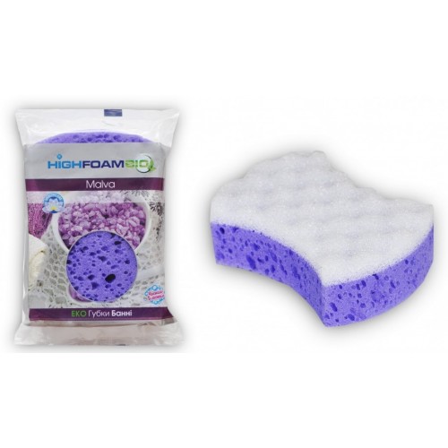 Губка банна з масажером HighFoam Malva