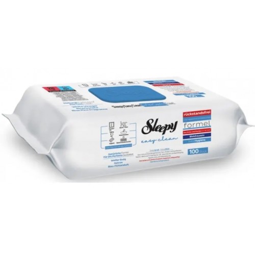 Серветки вологі для прибирання Easy Clean з клапаном 100шт хвоя